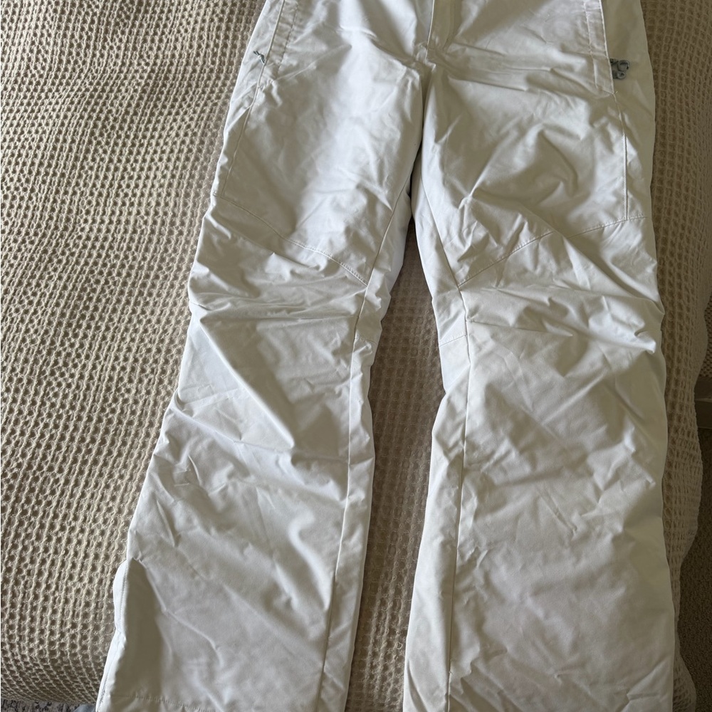 Columbia Light Blue/White Ski Pants